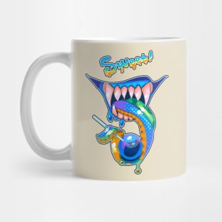 Sweet! Neon Candy Mouth Mug